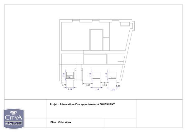 Appartement à vendre 3 pièces 70.8m² Fouesnant (29170)