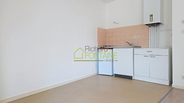 Appartement T2 de 39 m² en dernier étage exposé sud proche centre à pieds