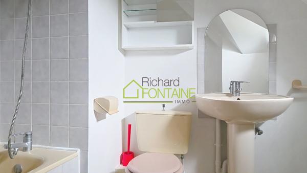 Appartement T2 de 39 m² en dernier étage exposé sud proche centre à pieds