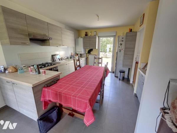 CIVIREUX EN DOMBES  maison jumelée 4 pièces 86,48m² garage jardin