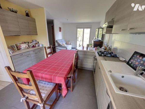 CIVIREUX EN DOMBES  maison jumelée 4 pièces 86,48m² garage jardin