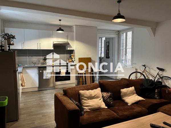 Location Appartement 3 pièces 69.8 m² - 12-18 PLACE M LUTHER KING Rouen 76000
