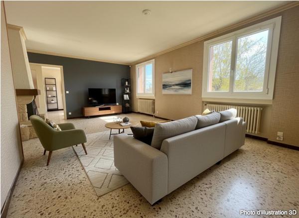 Maison individuelle sur 2 niveaux (divisible en appartements - 210m2 au sol)