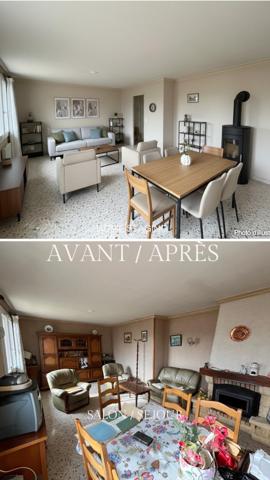 Maison individuelle sur 2 niveaux (divisible en appartements - 210m2 au sol)