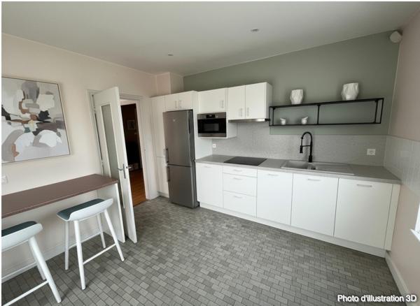 Maison individuelle sur 2 niveaux (divisible en appartements - 210m2 au sol)