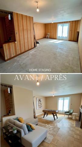 Maison individuelle sur 2 niveaux (divisible en appartements - 210m2 au sol)
