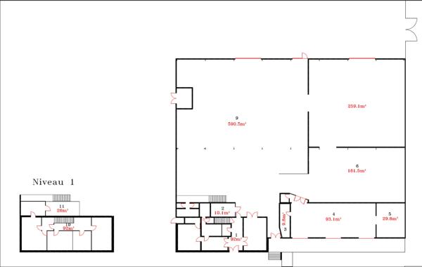 Local D’activité 1373m² – Cholet