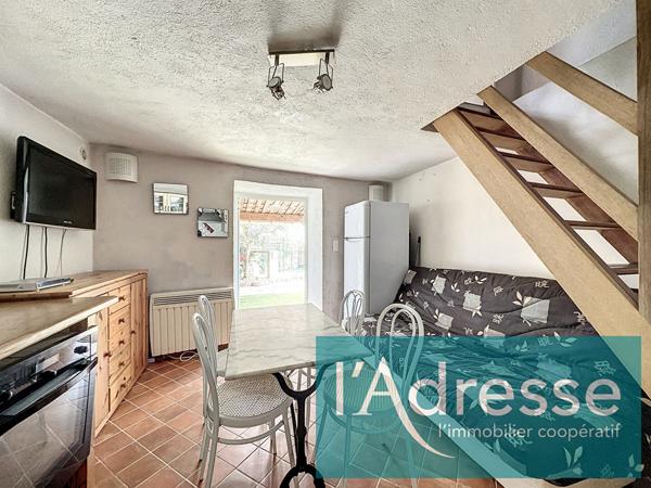 Appartement 2 pièces en duplex 34m² - parcelle de terrain avec bâtisse en pierre - Murzo