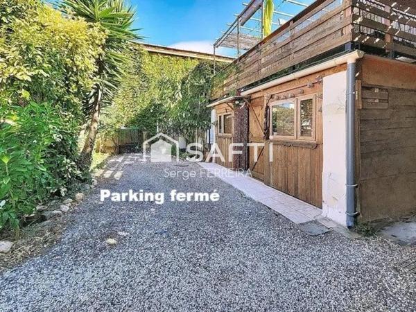 Maison plain-pied dans une impasse