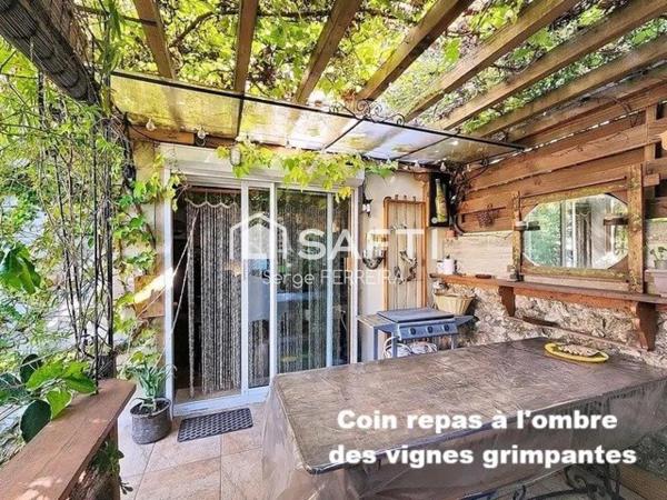 Maison plain-pied dans une impasse