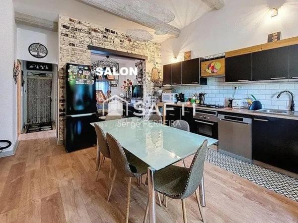 Maison plain-pied dans une impasse