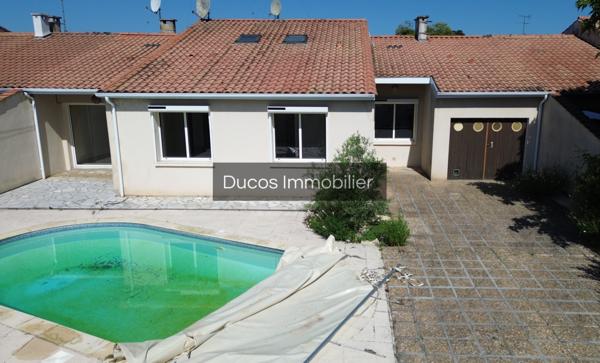 Maison avec piscine à Marmande proche des commodités