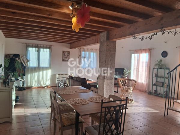 Maison avec terrasse, jardin et hangar de 75m²