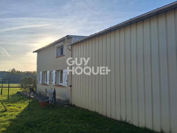 Maison avec terrasse, jardin et hangar de 75m²