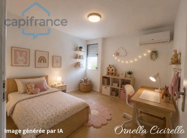Appartement à vendre Petit-Bourg Bourg – 86 m² – 3 chambres + espace modulable – Parking