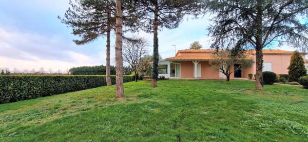 Maison de plain pied avec jardin sans vis a vis