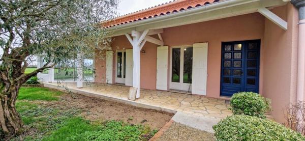 Maison de plain pied avec jardin sans vis a vis