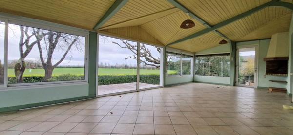 Maison de plain pied avec jardin sans vis a vis