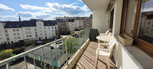 Metz (57000) Appartement F5 avec cave, place de parking et balcon METZ SABLON