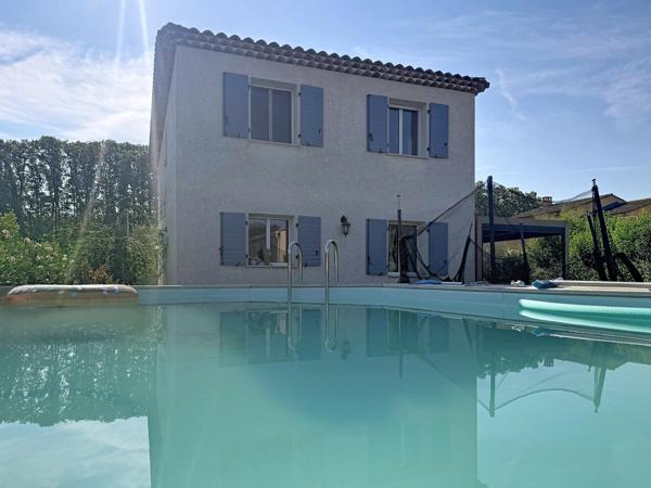 La Roque, maison 120m², 4 ch avec jardin sur 540m²