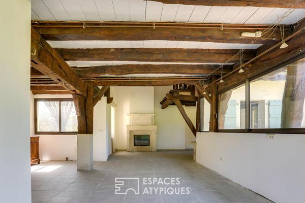 Un havre de quiétude , Corps de ferme à rénover