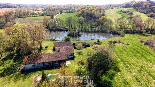 Un havre de quiétude , Corps de ferme à rénover