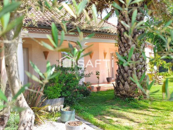 Élégante villa aux accents méditerranéens