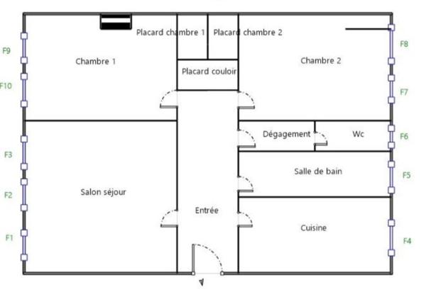 Amiens, appartement T3 plein de charme, plein centre ville.