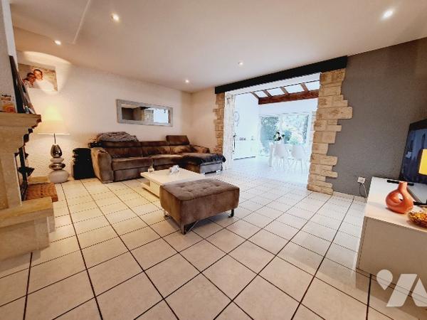 Montélimar, maison de 112m² habitable de plain pied avec piscine.