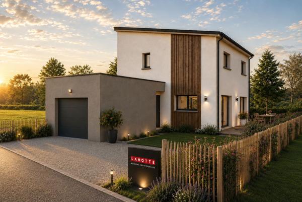 Terrain + Maison à vendre 5 pièces - 104 m²