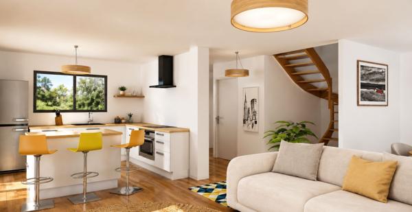 Terrain + Maison à vendre 5 pièces - 104 m²