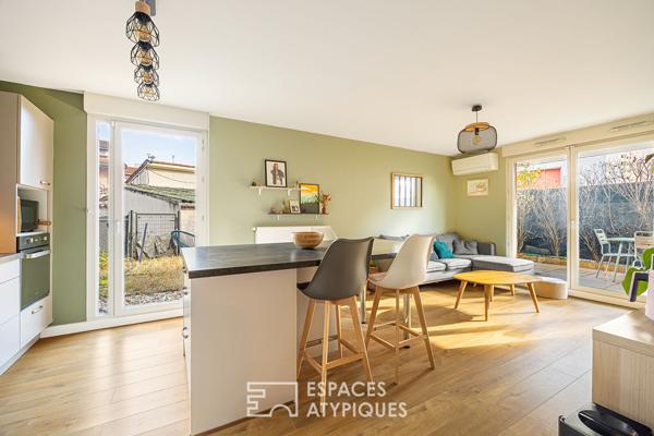 Appartement en rez-de-jardin