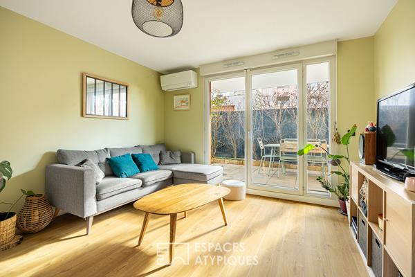 Appartement en rez-de-jardin