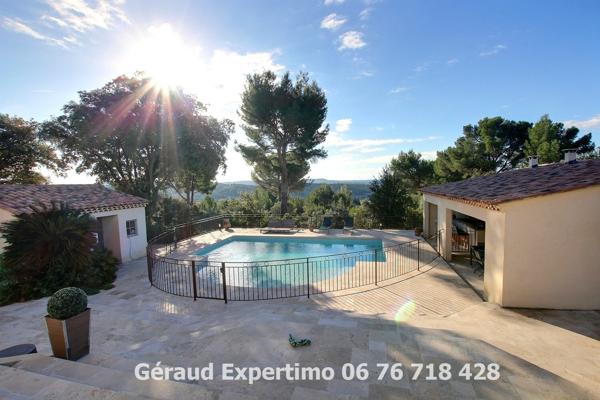 Aix-en-Provence (13090) Magnifique propriété avec vue imprenable – À 20 min à l’ouest d’Aix-en-Provence