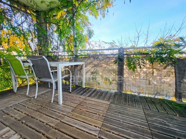 Appartement T2 avec grand balcon et garage
