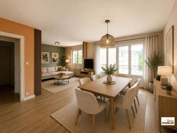 Appartement T3 d’environ 73 m² avec garage et parking – Confort et fonctionnalité au rendez-vous !