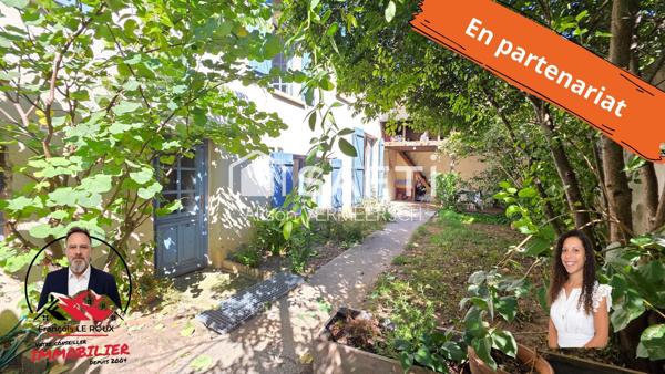 Beaux volumes - 7 pièces - 4chambres - jardin