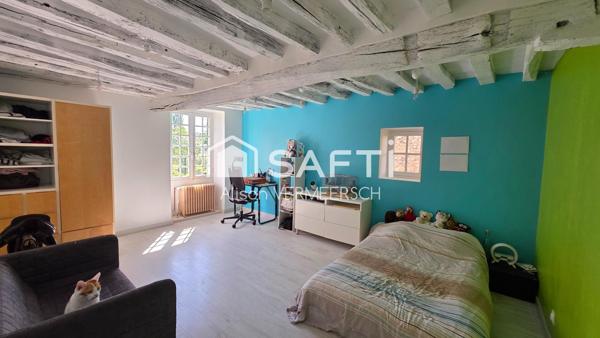 Beaux volumes - 7 pièces - 4chambres - jardin