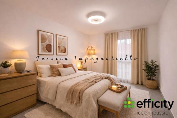 Appartement 3 pièces - 58 m² Exclusivité efficity