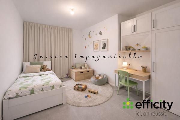 Appartement 3 pièces - 58 m² Exclusivité efficity