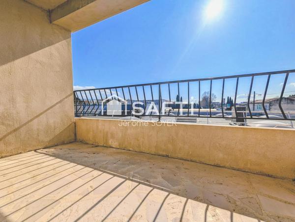 Appartement 83 m² avec balcons, garage et dépendance