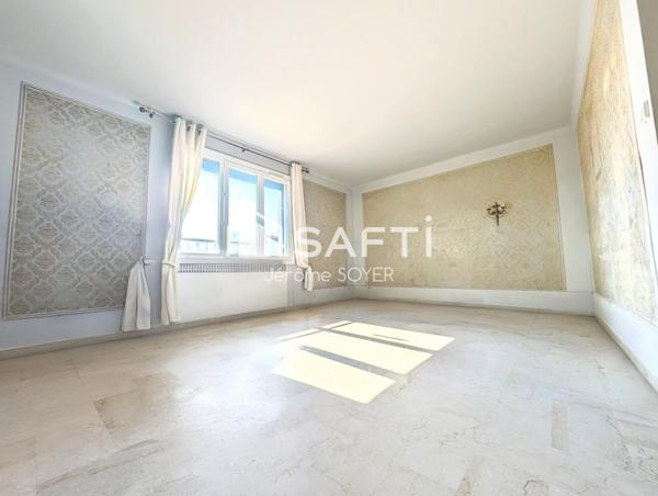 Appartement 83 m² avec balcons, garage et dépendance