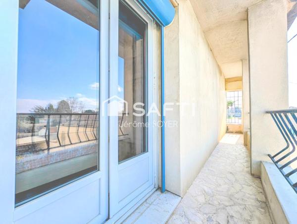 Appartement 83 m² avec balcons, garage et dépendance