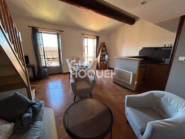 EXCLUSIVITE : A vendre à Perpignan (66000) Appartement 2 pièces 50 m² -TERRASSE - MEZZANINE - CAVE