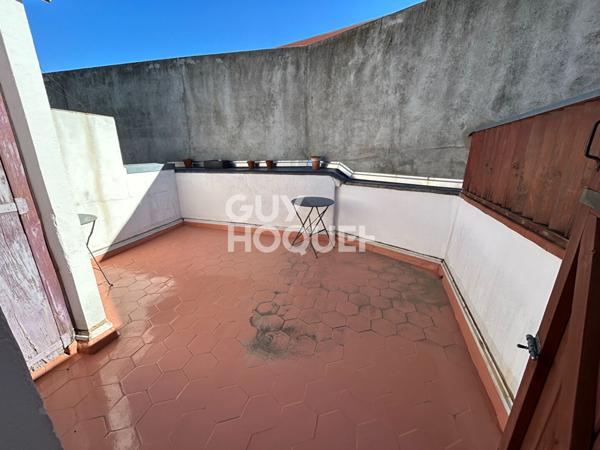 EXCLUSIVITE : A vendre à Perpignan (66000) Appartement 2 pièces 50 m² -TERRASSE - MEZZANINE - CAVE