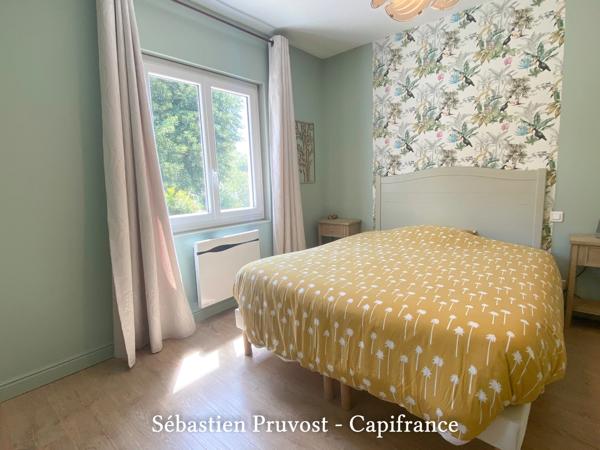 Maison plain-pied rénové à vendre 4 pièces SAINT PARDOUX LA RIVIERE (24), 4P, deux chambres et studio, garage, lieu paisible.