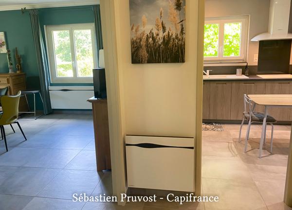Maison plain-pied rénové à vendre 4 pièces SAINT PARDOUX LA RIVIERE (24), 4P, deux chambres et studio, garage, lieu paisible.