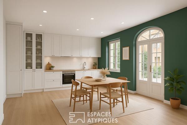 Appartement rénové avec terrasses