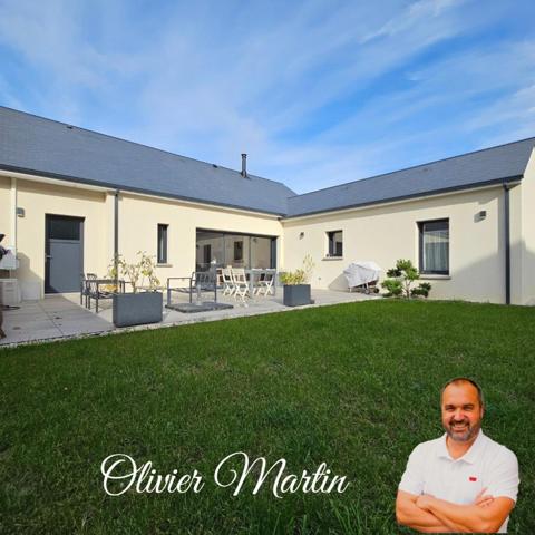 Pavillon de plain-pied – 6 pièces – 114 m² – terrain 433 m² – normes RE2020 construction récente.