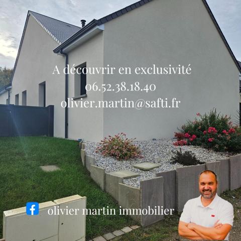 Pavillon de plain-pied – 6 pièces – 114 m² – terrain 433 m² – normes RE2020 construction récente.